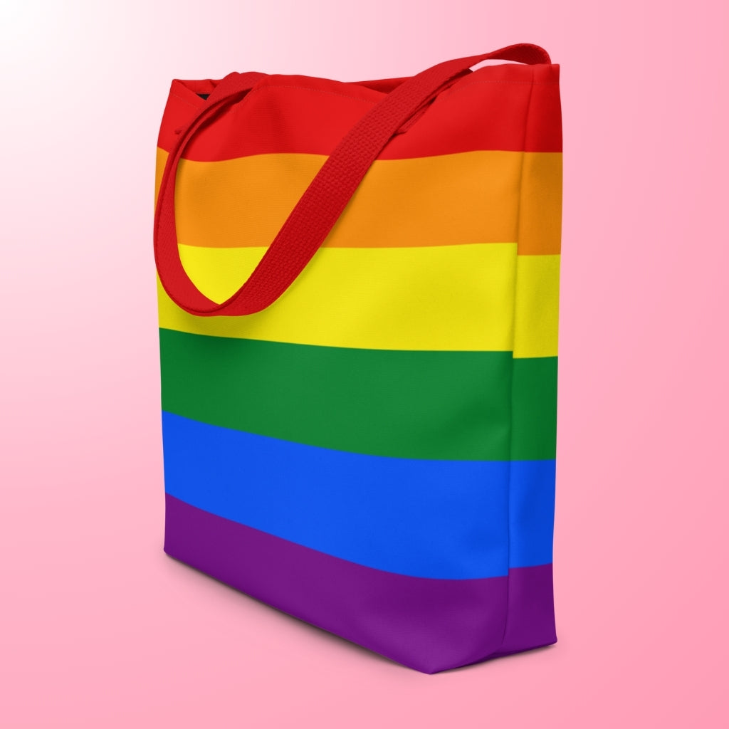 Stylish Pride Rainbow Tote Bag Collection Pridelity