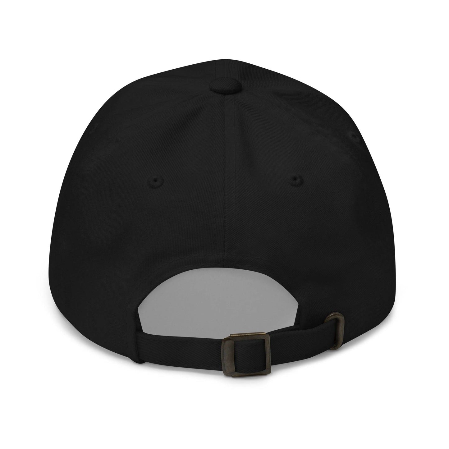 Introducing the Gay & Tired Cap by Pridelity, featuring bold white "GAY & TIRED" embroidery on its sleek black design—an ideal addition to bring both honesty and style to your pride outfits.