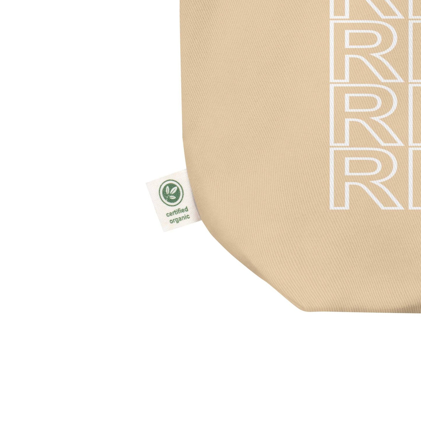 This black Resist Tote Bag by Pridelity, available at Rainbow Store, showcases the word "RESIST" repeated five times in vibrant rainbow colors: red, orange, yellow, green, and purple.