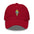 The Ice Cream Pride Cap by Pridelity is a black baseball cap featuring a vibrant embroidered ice cream cone with rainbow-colored swirls, making it an ideal accessory for pride outfits.