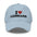 A pink "I Love Lesbians" cap by Pridelity, ideal for complementing your pride outfits.