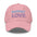 Discover the "Support Love Cap" by Pridelity, a black cap ideal for pride outfits, featuring the phrase "Support Love" embroidered on the front in light blue and pink letters.