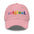 Black baseball cap by Pridelity, featuring the word "Original" embroidered in a vibrant rainbow gradient, perfect for pride outfits.