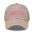 A white LGBTQ+ Cap by Pridelity, featuring pink lettering on the front, is perfect for enhancing pride outfits.