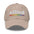 A Pridelity Allied Cap featuring "allied" embroidered in white above a vibrant, Pride-inspired rainbow line.