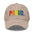 Check out the Proud. Cap by Pridelity—it's a stylish black cap featuring "PROUD." embroidered in vibrant rainbow colors, making it an ideal accessory to enhance any pride outfit.