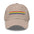 Introducing the Rainbow Stripes Cap by Pridelity: a black baseball cap adorned with a horizontal rainbow stripe, perfect for pride outfits. The vibrant colors pop against the dark fabric, making it a standout piece. Set against a white background, this cap is the ideal accessory to celebrate inclusivity and style.