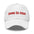 The Pridelity Love Is Free Cap, in a striking white color, is an ideal addition to pride outfits. It boasts the phrase "love is free" beautifully embroidered in bold red lettering on the front.