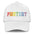 Introducing the Pridelity Protest Cap: A sleek black baseball cap with "PROTEST" intricately embroidered in vibrant rainbow colors on the front, making it an ideal addition to your pride ensemble.