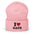 The I Love Gays Beanie by Pridelity embodies pride in LGBTQ+ fashion with its sleek black text "I ♥ GAYS" and a vibrantly red heart, set against a white background to create a bold statement piece.