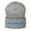 The Pridelity "The Funny Gay Beanie" in royal blue features the embroidered text "the funny gay" in light blue on the front cuff, providing a playful nod to gay fashion.