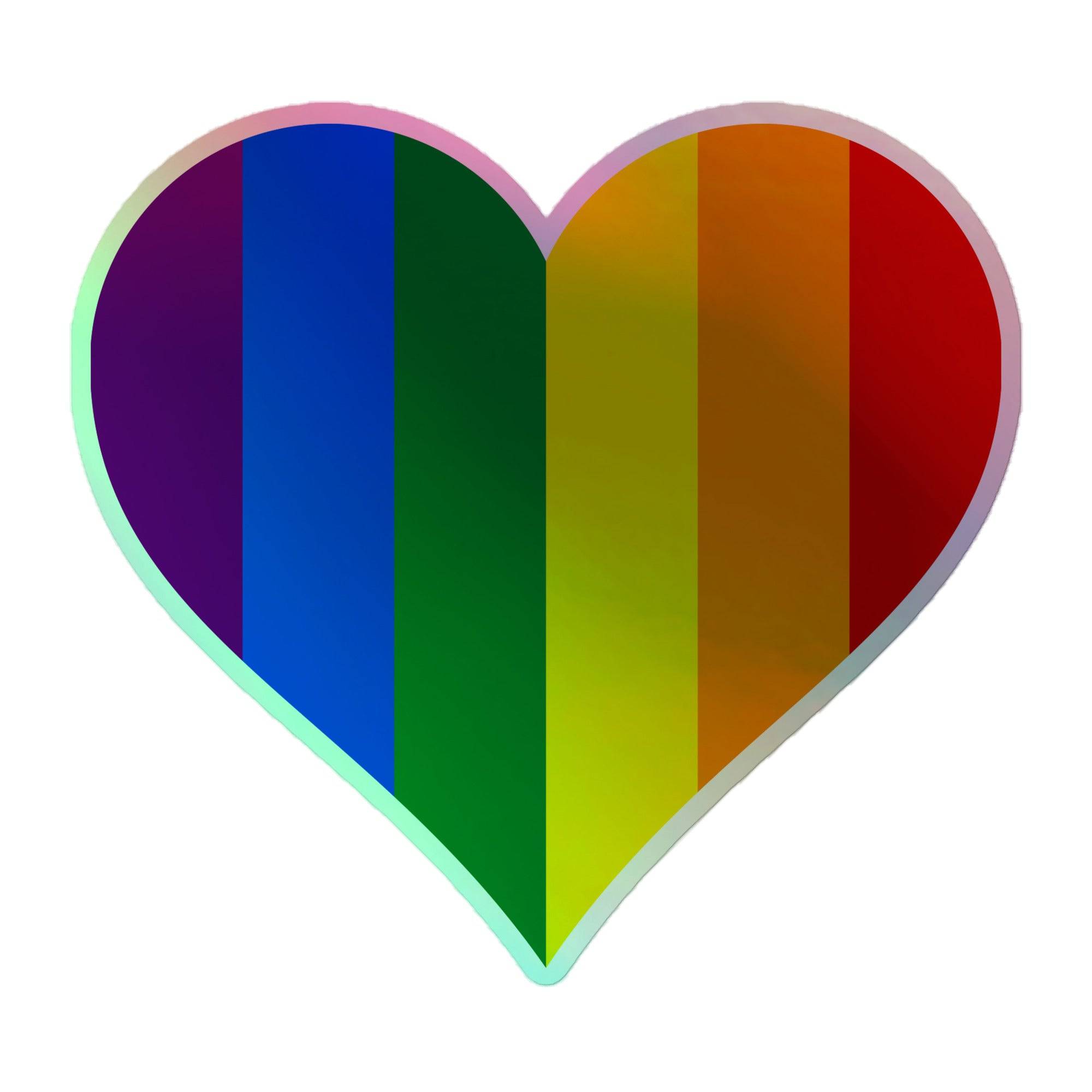Heart Holo Sticker – Pridelity