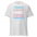 A Pridelity Trans Rights T-Shirt in black, featuring the phrase "Trans Rights Are Human Rights" in bold letters adorned with light blue, pink, and white colors.