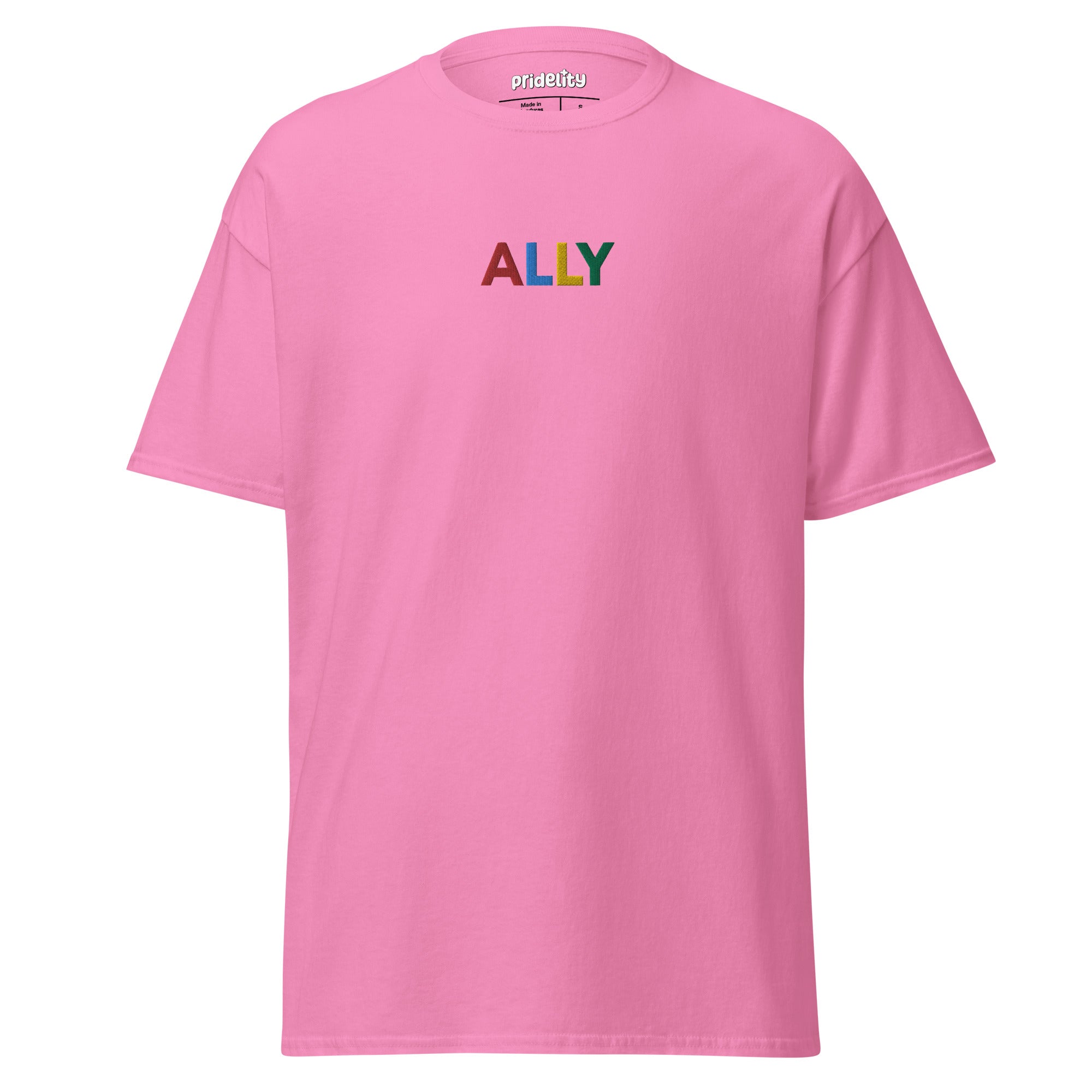 Pridelity's Ally T-Shirt features the word 