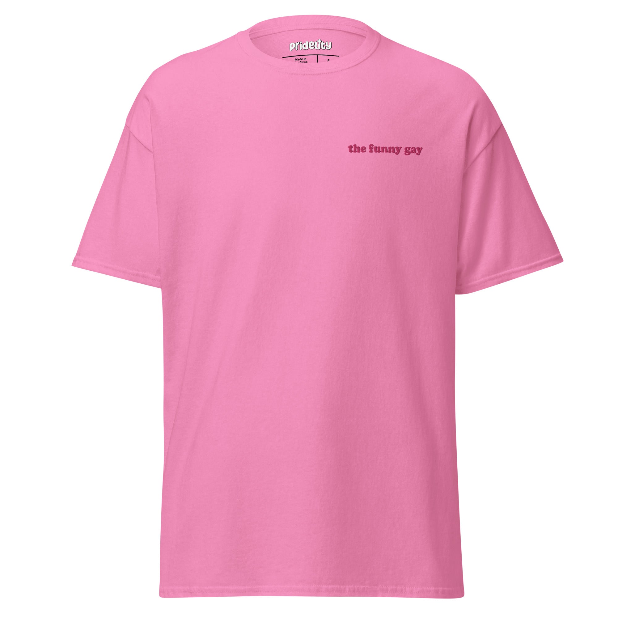 An azalea Pridelity T-shirt named 