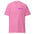 The Daddy T-Shirt from Pridelity's Pride Merch line is a purple t-shirt that features the word "Daddy" in pink and white on the left chest area.