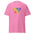 A black Proud Ally T-Shirt from Pridelity, showcasing "Proud Ally" in bold, rainbow-colored letters across the chest.