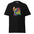 The Love Is Love T-Shirt by Pridelity is a royal blue shirt adorned with the vibrant, multicolored phrase "love is love" in a cursive style. The design shines with bold rainbow hues, and the inside collar proudly displays the Pridelity brand name.