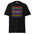 The Be Yourself T-Shirt by Pridelity features a vibrant square design with the word "LOVE" repeated in a rainbow pattern. At the center, the words "BE YOURSELF" stand out in bold white, celebrating pride and individuality.