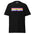 Introducing the LGBTQ+ Rights T-Shirt from Pridelity: This pride shirt features a white t-shirt with a vibrant, colorful rectangle centered on the chest, showcasing the bold, rainbow-colored text "Human Rights Are LGBTQ+ Rights.