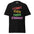 The royal "I Can't Even Think Straight" T-shirt by Pridelity, adorned with colorful text, makes an ideal pride shirt.