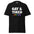 The Pridelity Gay & Tired T-Shirt features a black design with striking white text that reads "GAY & TIRED" and smaller, vibrant text below saying "send help." Part of our pride collection, this t-shirt embraces individuality and humor, making it a standout piece in pride merchandise.