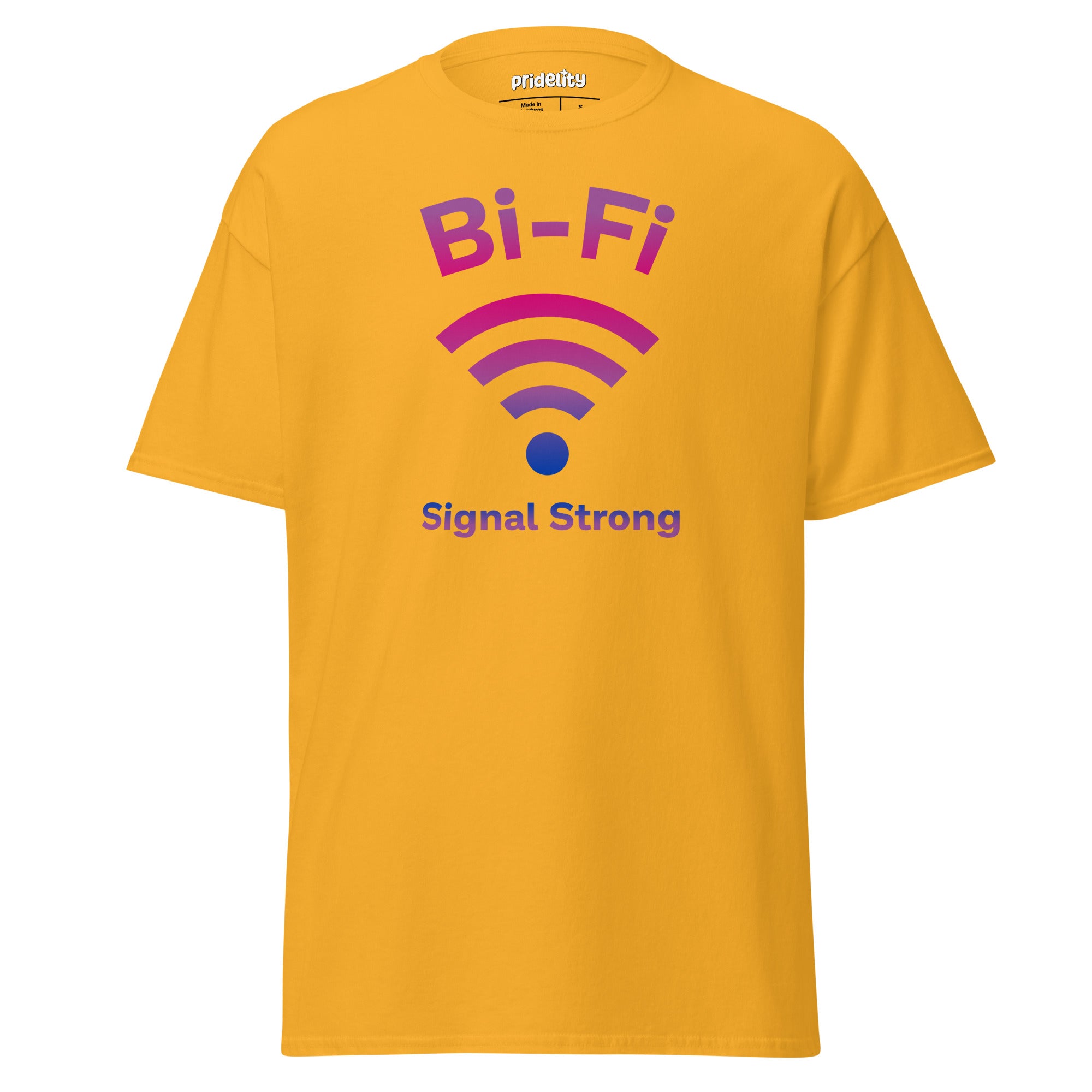 Pridelity's Bi-Fi T-Shirt showcases 