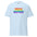 A black Pridelity "Proud Brother" T-shirt displaying the text in eye-catching rainbow colors across the chest.