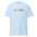 White Pridelity LGBTQ+ T-Shirt showcasing the text "LGBTQ+" in vibrant rainbow colors.