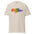 A gold Rainbow Warriors T-Shirt by Pridelity featuring the phrase "Rainbow Warriors" printed on the front in colorful, gradient letters.