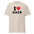 Introducing the Pridelity "I Love Gays T-Shirt": a white shirt featuring bold black text with the letter "I," a vibrant red heart symbol, and the word "GAYS" in striking capital letters.