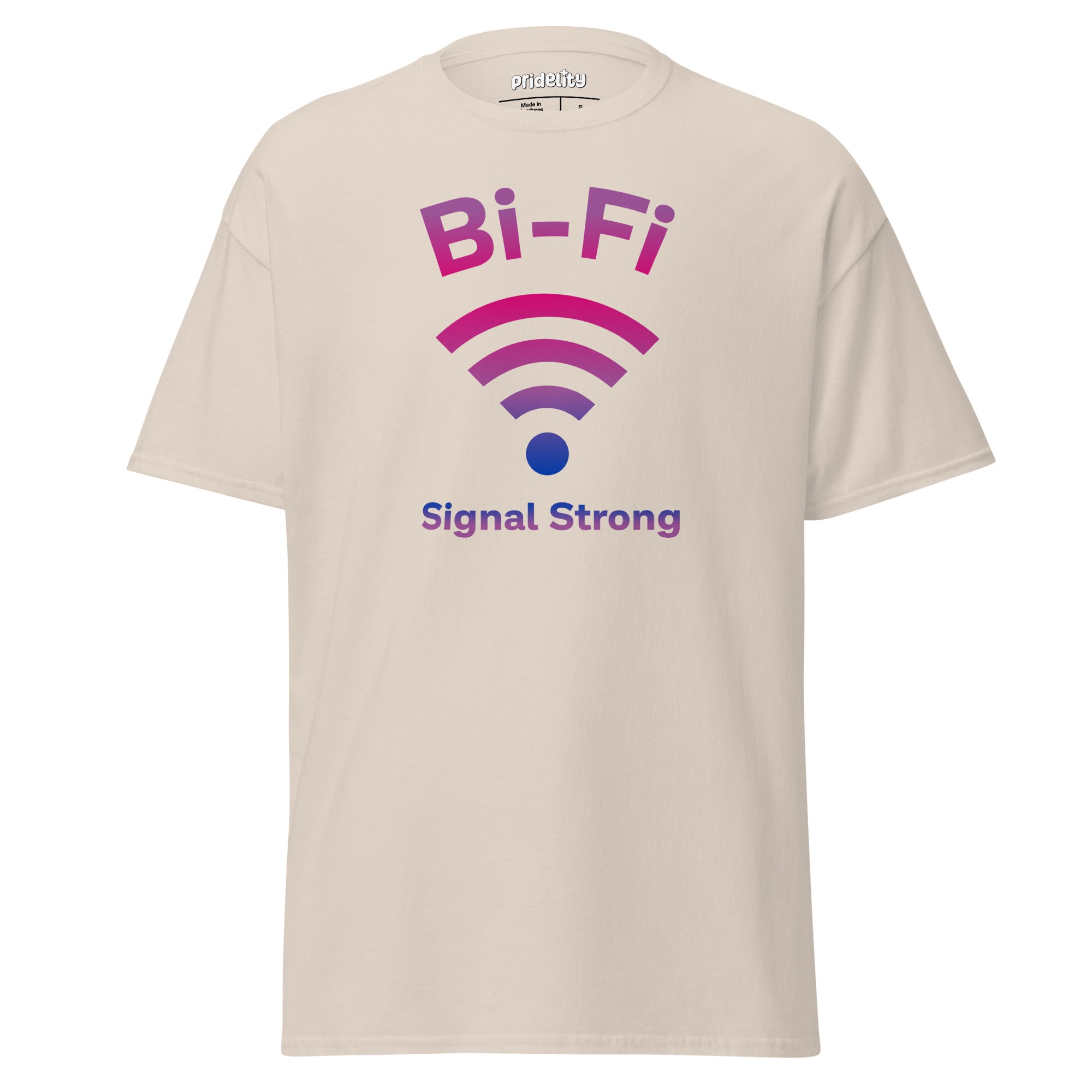 Pridelity's Bi-Fi T-Shirt showcases 