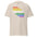 A black Protest T-Shirt from Pridelity features the word "PROTEST" printed in bold capital letters multiple times, each in a unique color, forming a vibrant rainbow pattern across the shirt.