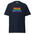 A black Pridelity "Proud Brother" T-shirt displaying the text in eye-catching rainbow colors across the chest.