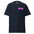 The Daddy T-Shirt from Pridelity's Pride Merch line is a purple t-shirt that features the word "Daddy" in pink and white on the left chest area.