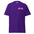 The Daddy T-Shirt from Pridelity's Pride Merch line is a purple t-shirt that features the word "Daddy" in pink and white on the left chest area.