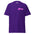 A Pridelity "Mommy" T-Shirt in purple with "Mommy" gracefully printed in pink, cursive font on the upper left chest.