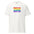 The Pridelity Proud Sister T-shirt is a black tee that showcases the phrase "Proud Sister" in vibrant rainbow colors on the front.