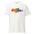 A gold Rainbow Warriors T-Shirt by Pridelity featuring the phrase "Rainbow Warriors" printed on the front in colorful, gradient letters.