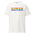 Introducing the Human T-Shirt by Pridelity: a stylish black tee featuring the word "HUMAN" in bold, uppercase letters filled with a vibrant rainbow gradient. This pride shirt embodies diversity and inclusion, celebrating unity and acceptance with flair.