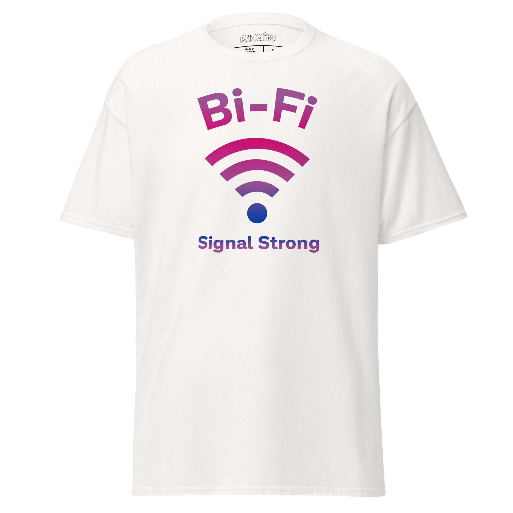 Pridelity's Bi-Fi T-Shirt showcases 