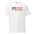 Introducing the American Pride T-Shirt from Pridelity's Pride Collections. This stylish black tee prominently features "PRIDE" in bold letters with an American flag pattern. The design celebrates diversity through stars and stripes in vibrant red, white, and blue—ideal for anyone looking to proudly express their pride with fashionable merch.