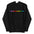 Introducing the Pixel Hearts Hoodie by Pridelity: This white hoodie showcases a row of pixelated hearts in vibrant rainbow colors—purple, pink, red, orange, yellow, green, and blue—across the chest, capturing the lively essence of pride shirts. It is designed with a convenient front pocket and a drawstring hood for added style and comfort.