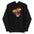 The Pridelity Fist Up Hoodie features a striking design of a raised fist within a heart filled with rainbow hues, beautifully blending empowerment and LGBTQ+ pride. This design stands out on its crisp white fabric.