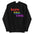 The Born This Way Hoodie by Pridelity is a standout piece in our Pride Merch. It features bold lettering on the front, with "born" in striking red, "this" showcasing a vibrant rainbow gradient, and "way" in deep purple against its black fabric. This hoodie is perfect for expressing your individuality while supporting Pride Collections.