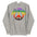 The Peace & Love Hoodie by Pridelity is a white hoodie adorned with a vibrant peace symbol and "Peace and Love" written in rainbow letters, capturing the essence of pride shirts.