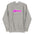 Pridelity's Mommy Hoodie in purple, featuring "Mommy" written in pink cursive across the chest, celebrates pride.