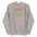 The "I Can't Even Think Straight" hoodie by Pridelity is a white pride hoodie that showcases vertically stacked colorful text in shades of red, orange, yellow, green, and pink. It includes a front pocket and drawstrings for added comfort.