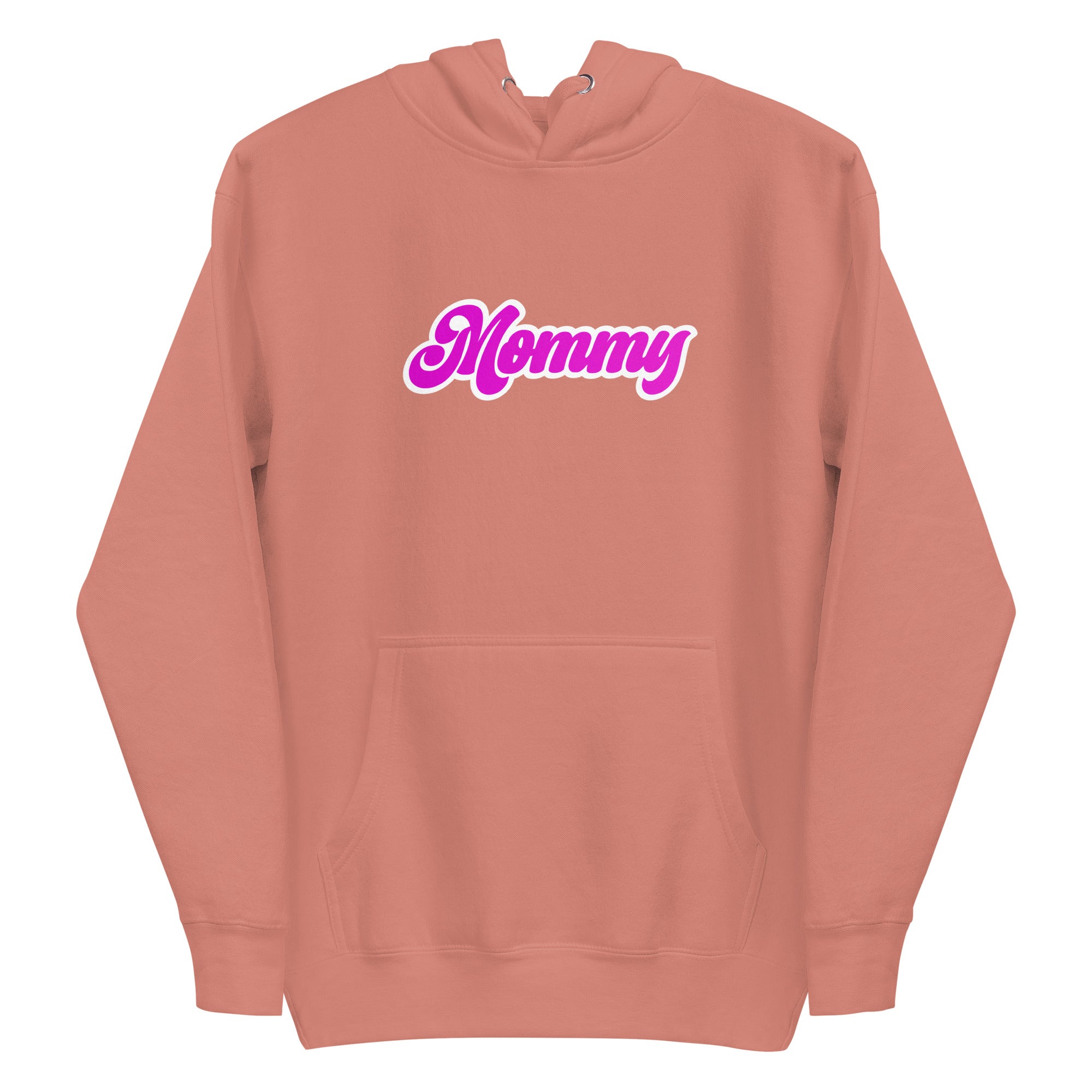 Pridelity's Mommy Hoodie in purple, featuring 