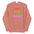 The "I Can't Even Think Straight" hoodie by Pridelity is a white pride hoodie that showcases vertically stacked colorful text in shades of red, orange, yellow, green, and pink. It includes a front pocket and drawstrings for added comfort.